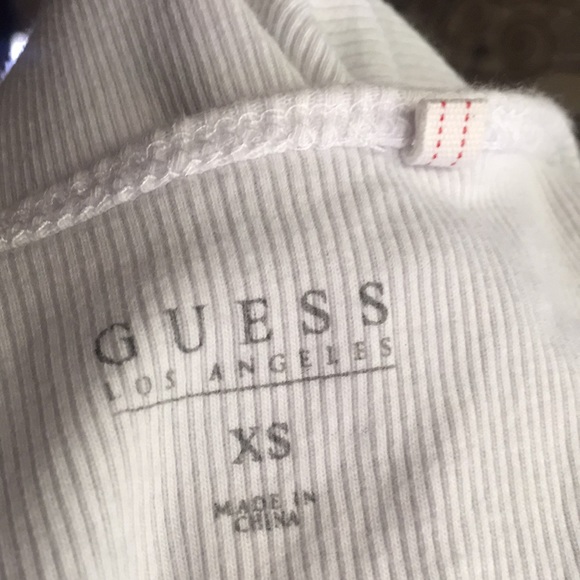 GUESS racerback tank top size XSmall/Small - Picture 7 of 7